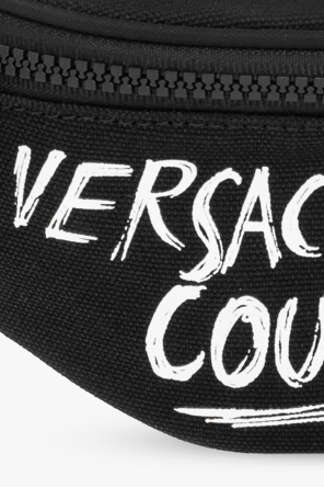 Versace Jeans couture studded logo belt outlet bag